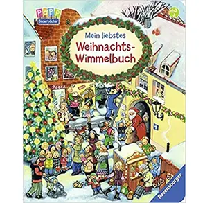Mein liebstes Weihnachts-Wimmelbuch-montima